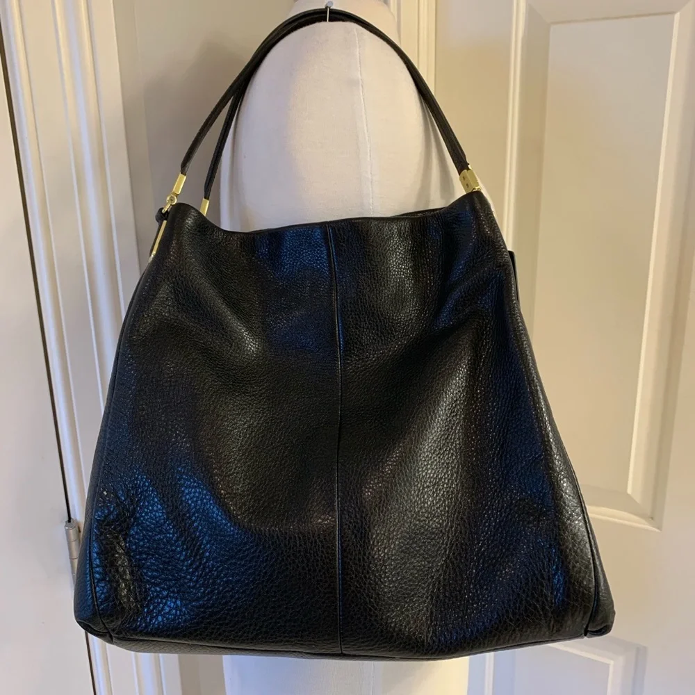 Coach Madison Phoebe Pebbled Leather Bag NWOT
